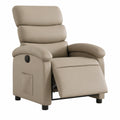 Fauteuil relax, inclinable, réglable, en similicuir, pour le salon