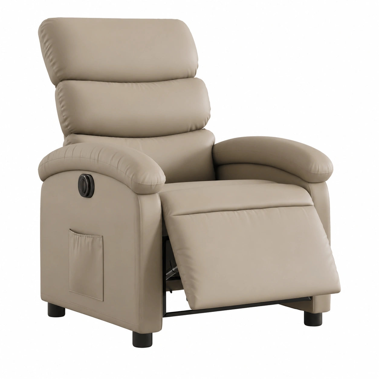 Fauteuil relax, inclinable, réglable, en similicuir, pour le salon