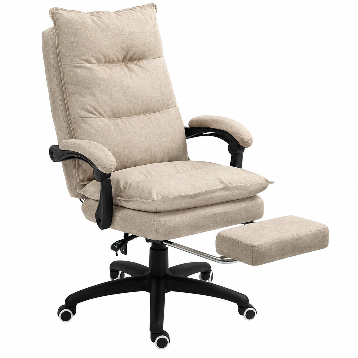 Bureau, pivotant, réglable, coloris beige, pour l’espace de travail